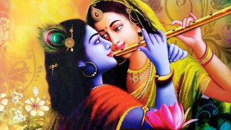 Krishna Flute Wallpaper