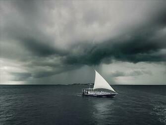 Rainy Season Sea Wallpaper
