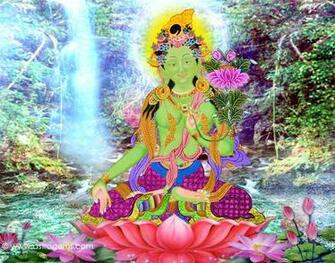 Green Tara Wallpaper