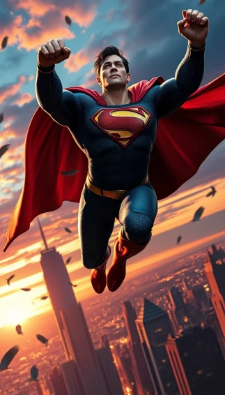 4k Superman Phone Wallpaper