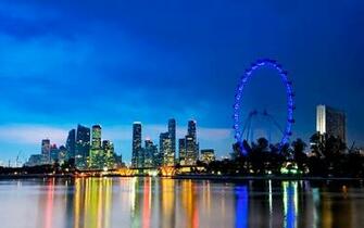 Singapore Flyer City Wallpaper Travel HD
