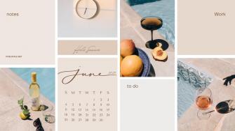 June Calendar Desktop Wallpaper Net