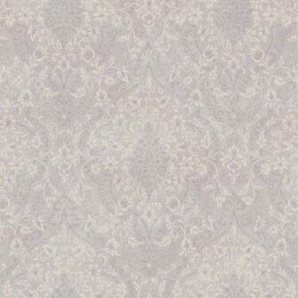 Chesapeake Essex Lavender Lacey Damask Wallpaper Sample
