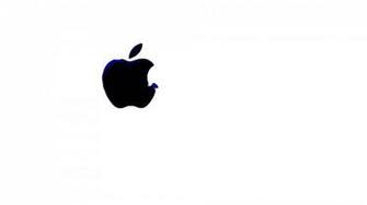 Apple Logo Black Blue 1080p Background Rocketdock