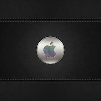 Leather Apple Wallpaper