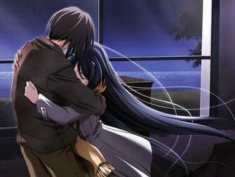 Anime Couple Hug