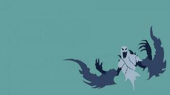 Haunted Nocturne Minimalistic Fan Art League Of Legends Wallpaper