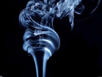 Blue Smoke Wallpaper Open Walls