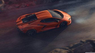 Lamborghini Revuelto Hybrid Sports Car Ultra HD Desktop Background