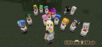 Littlemaidmob A Ade Un Mob Domesticable Llamado La Ni Que Puede