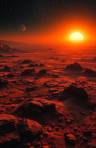 Mars Surface Wallpaper
