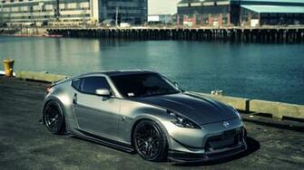 Nissan 370z Silver Jdm Wallpaper HD Pub