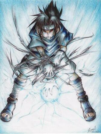 Sasuke Uchiha Chidori Wallpaper