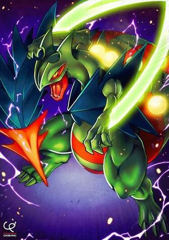 Dragon Blade Mega Sceptile By Chobi Pho Deviantart