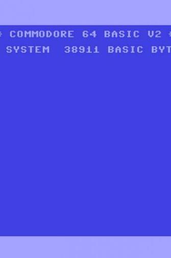 Retro C64 iPhone Wallpaper