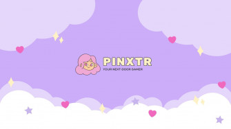 Purple And Pink Gamer Girl Banner Templates By