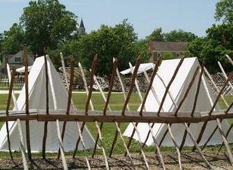Fort At Colonial Williamsburg Wallpaper