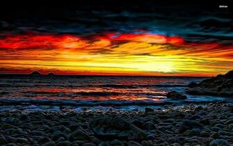 Beach Sunrise Wallpaper
