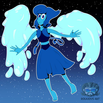 Lapis Lazuli Aqua Marine Angel Waifu By Rolicious On