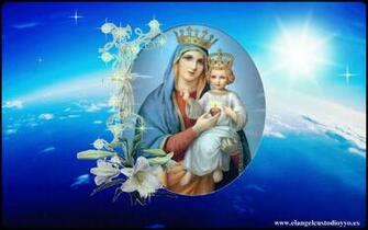 Wallpaper Of Virgin Mary