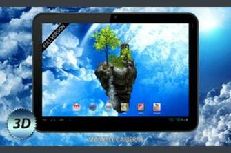 Het Programma Flyisland 3d Live Wallpaper Behang Voor Android