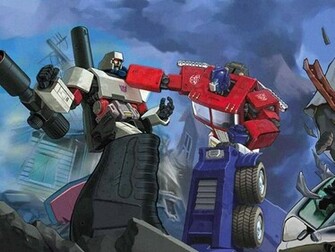 Optimus Prime Vs Megatron Wallpaper