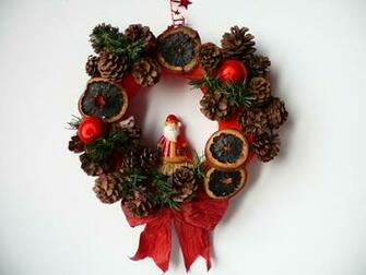 Christmas Wreaths Background Wallpaper High Definition