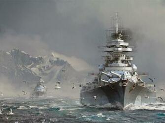 Kms Bismarck Tirpitz By Stephenbarlow