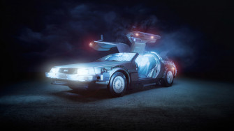 Delorean Back To The Future 4k Wallpaper iPhone HD Phone 5440f