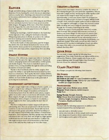 The Outlander 5e Background Dungeons And Dragons