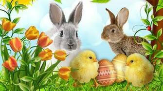 Happy Easter Desktop Wallpaper HD For