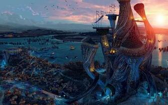Tech Google Skins Future Village Of Background