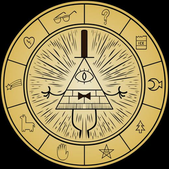 Gravity Falls Bill Cipher Wheel By Doctor G