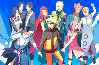 Anime Naruto Minato Namikaze Uzumaki Sakura Haruno Sasuke