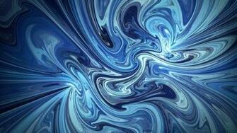 Whirlwind Abstract Background Blue Digital Art Wallpaper