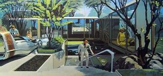 Concept Art Syd Mead Aircraft Concepts HD Desktop Wallpaper