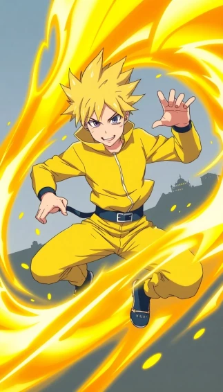 Yellow Flash Minato Wallpaper