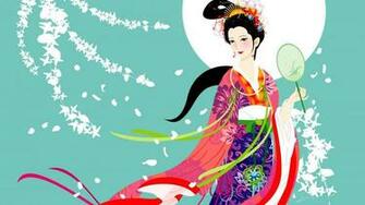 Geisha HD Wallpaper