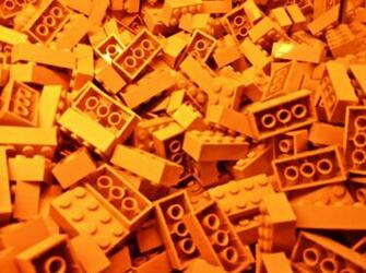 Lego Bricks Wallpaper Fun Yellow By