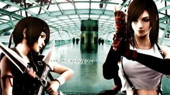 Final Fantasy Yuffie Kisaragi Tifa Lockheart Lockhart O Yd