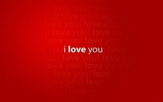 I Love You Desktop Pc And Mac Wallpaper