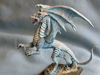 White Dragon HD Wallpaper