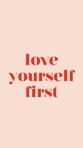 Arielsutton Love Yourself First Wallpaper Vvv Quotes