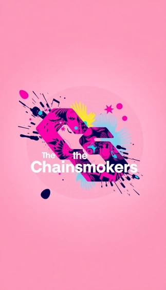 The Chainsmokers Logo Wallpaper