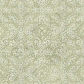 Show Details For Christiana Sage Damask Medallion