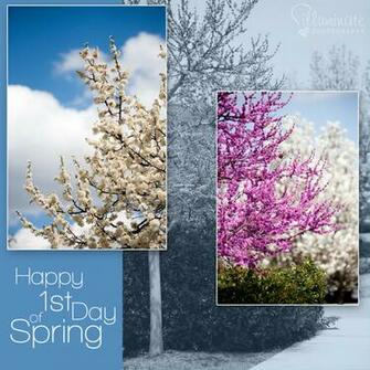 Happy First Day Of Spring Large Image