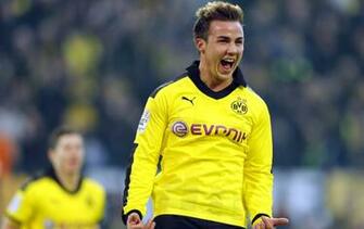 Mario Gotze Bayern X Dortmund Fifa World Cup Soccer
