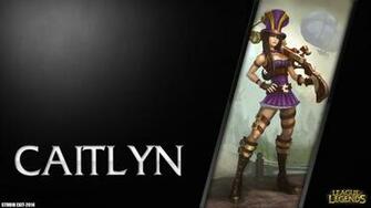 Wallpaper Caitlyn League Of Legends By Black Adrac Star On