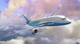 Wallpaper Boeing Dreamliner Jet Airliner
