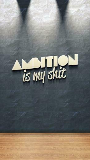 Typography iPhone Wallpaper For Quotes
